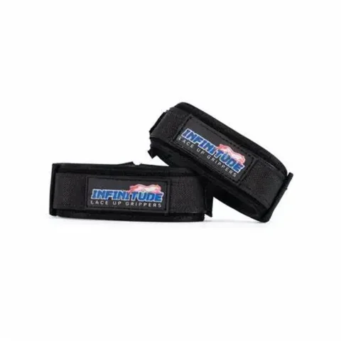 Lace up Grippers | Black - 10 pack