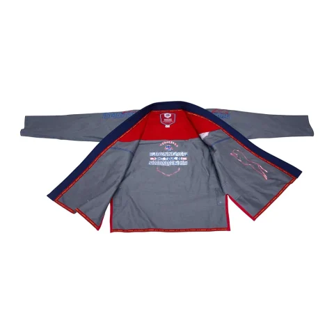 Guerreiro Ultra Light BJJ Jiu Jitsu Gi - Preshrunk Fabric | GRAY & BLUE