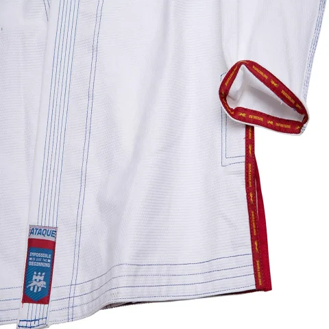 Guerreiro Ultra Light BJJ Jiu Jitsu Gi - Preshrunk Fabric | WHITE