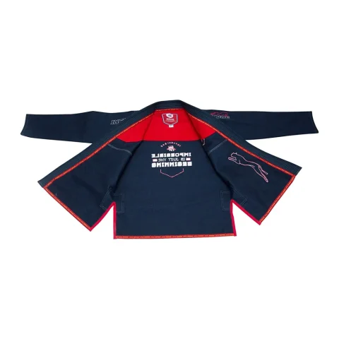Guerreiro Ultra Light BJJ Jiu Jitsu Gi - Preshrunk Fabric | NAVY-BLUE