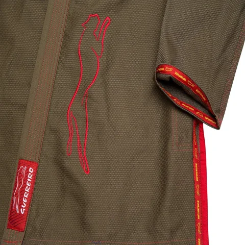 Guerreiro Ultra Light BJJ Jiu Jitsu Gi - Preshrunk Fabric | BROWN
