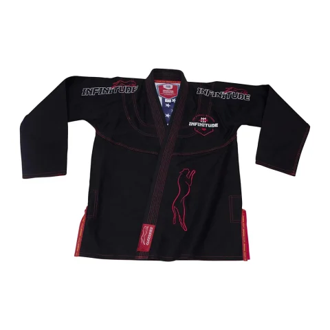Guerreiro Ultra Light BJJ Jiu Jitsu Gi - Preshrunk Fabric | BLACK