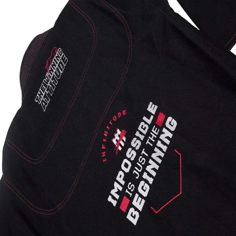 Guerreiro Ultra Light BJJ Jiu Jitsu Gi - Preshrunk Fabric | BLACK