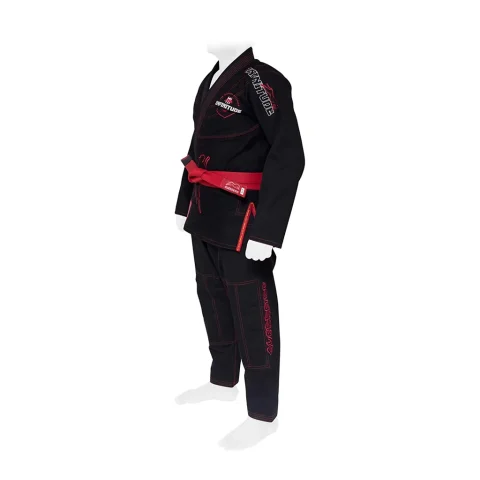 Guerreiro Ultra Light BJJ Jiu Jitsu Gi - Preshrunk Fabric | BLACK
