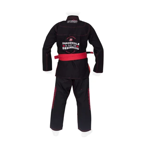 Guerreiro Ultra Light BJJ Jiu Jitsu Gi - Preshrunk Fabric | BLACK