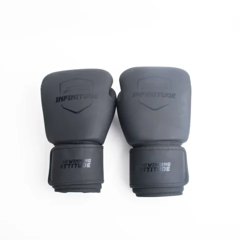 Agile X Muay Thai Gloves | Matte Black