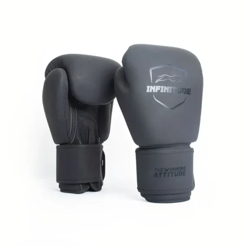 Agile X Muay Thai Gloves | Matte Black