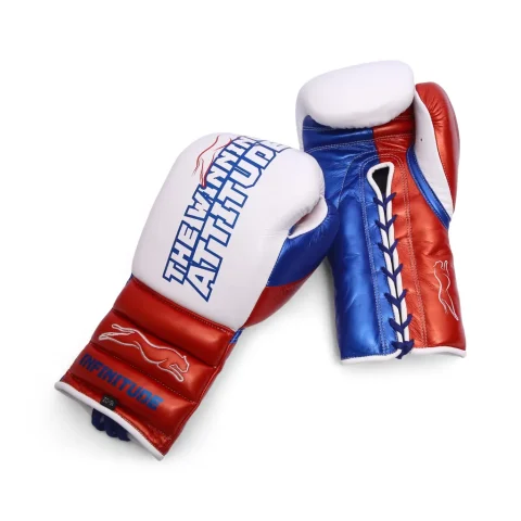 Raptor Xtreme Boxing Gloves | White & Red