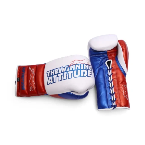 Raptor Xtreme Boxing Gloves | White & Red