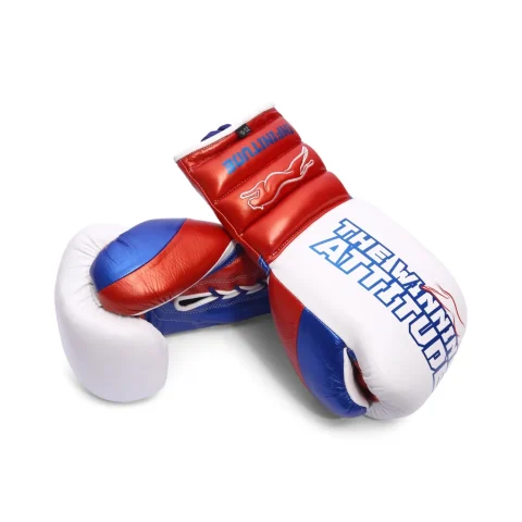 Raptor Xtreme Boxing Gloves | White & Red