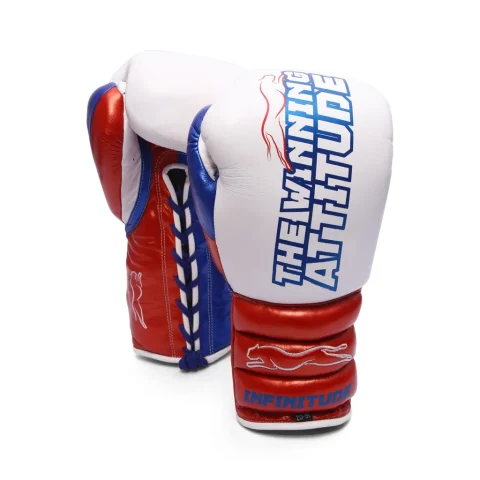 Raptor Xtreme Boxing Gloves | White & Red