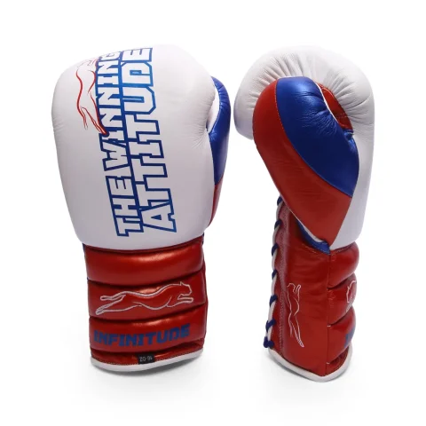 Raptor Xtreme Boxing Gloves | White & Red