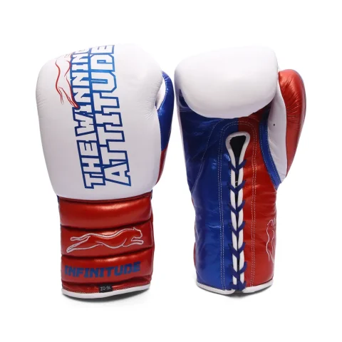 Raptor Xtreme Boxing Gloves | White & Red