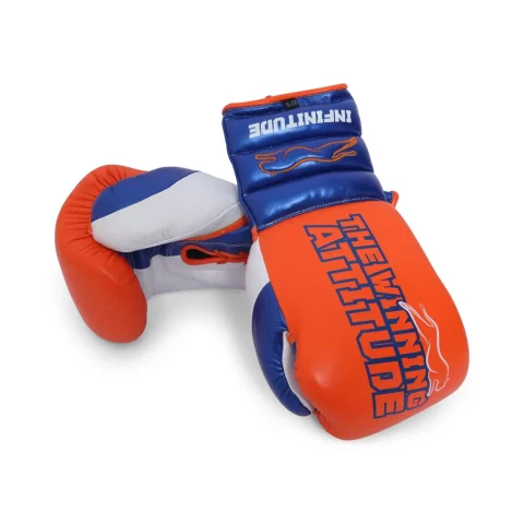 Raptor Xtreme Boxing Gloves | Orange & Blue