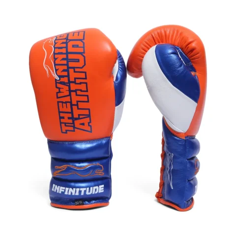 Raptor Xtreme Boxing Gloves | Orange & Blue