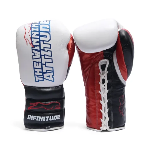Raptor Xtreme Boxing Gloves | White & Black