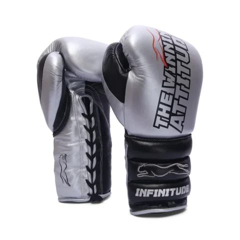 Raptor Xtreme Boxing Gloves | Silver & Black