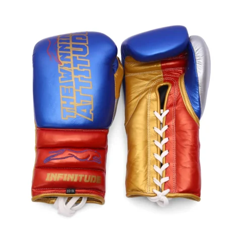 Raptor Xtreme Boxing Gloves | Blue & Red