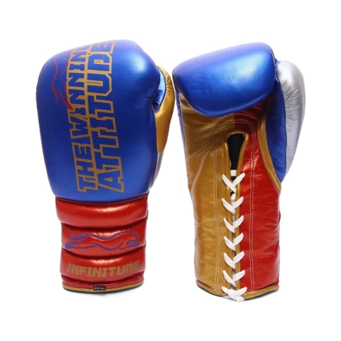 Raptor Xtreme Boxing Gloves | Blue & Red