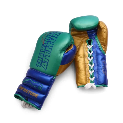 Raptor Xtreme Boxing Gloves | Green & Blue
