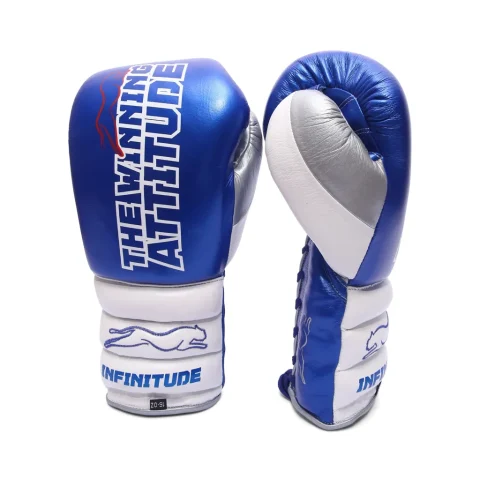 Raptor Xtreme Boxing Gloves | Blue & White