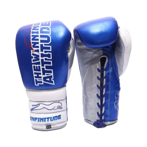 Raptor Xtreme Boxing Gloves | Blue & White