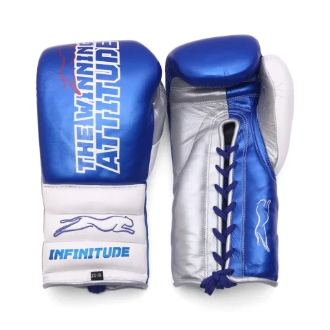 Raptor Xtreme Boxing Gloves | Blue & White
