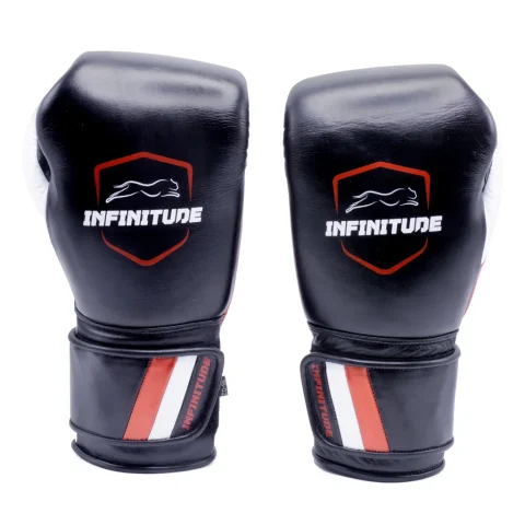 RAIDER PRO BOXING GLOVES | Black & Red