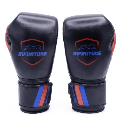 RAIDER PRO BOXING GLOVES | Black, Red & Blue