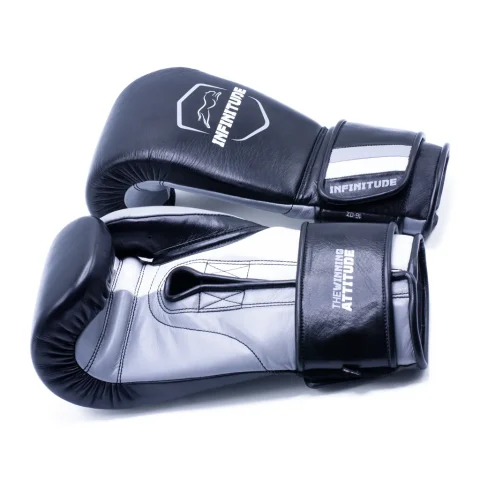 Raider Pro Boxing Gloves | Black & Gray