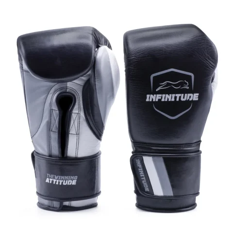 Raider Pro Boxing Gloves | Black & Gray