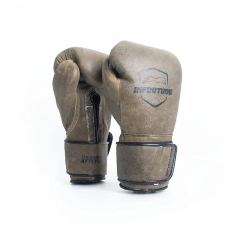 Raider Pro - Hook & Loop Boxing Gloves | Vintage Brown