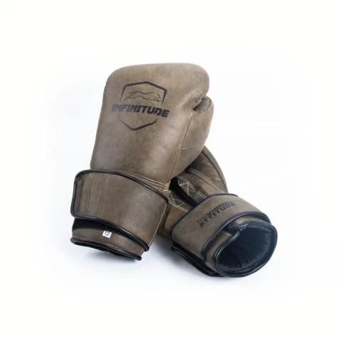 Raider Pro - Hook & Loop Boxing Gloves | Vintage Brown