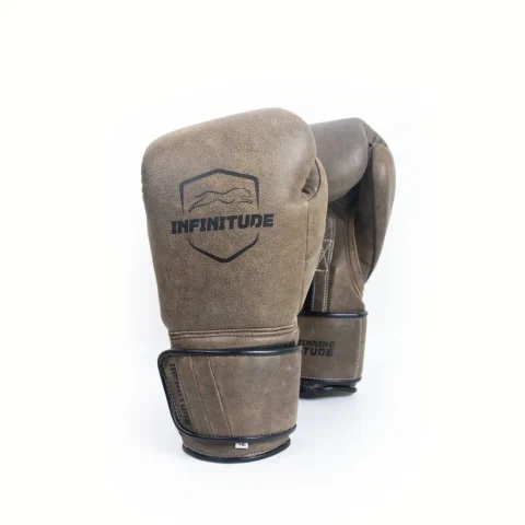 Raider Pro - Hook & Loop Boxing Gloves | Vintage Brown