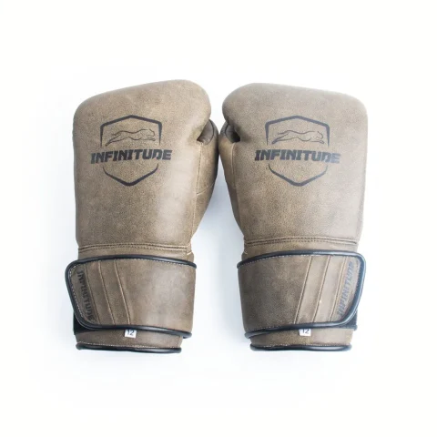 Raider Pro - Hook & Loop Boxing Gloves | Vintage Brown