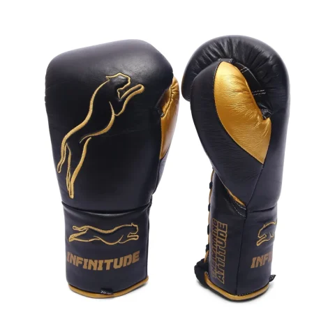 Stealth X2 Boxing Gloves | Black & Gold