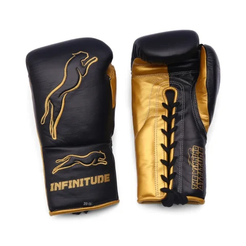 Stealth X2 Boxing Gloves | Black & Gold