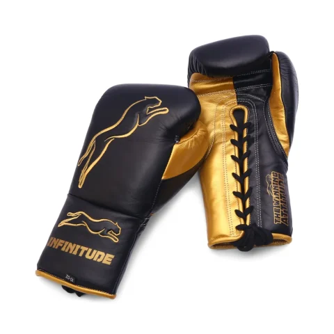 Stealth X2 Boxing Gloves | Black & Gold