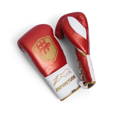 Stealth X2 Boxing Gloves | Red & White