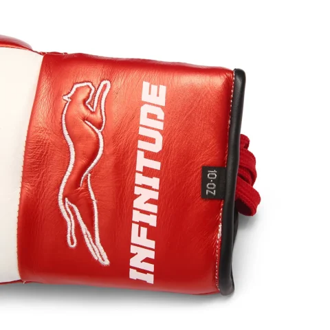 Stealth X2 Boxing Gloves | White & Red