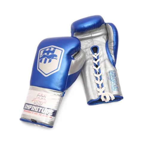 Stealth X2 Boxing Gloves | Blue & Silver