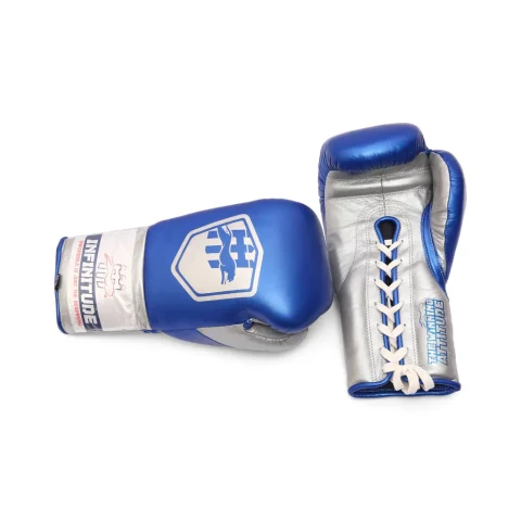 Stealth X2 Boxing Gloves | Blue & Silver
