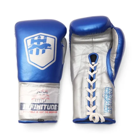 Stealth X2 Boxing Gloves | Blue & Silver