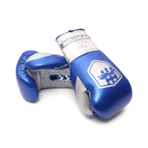 Stealth X2 Boxing Gloves | Blue & Silver