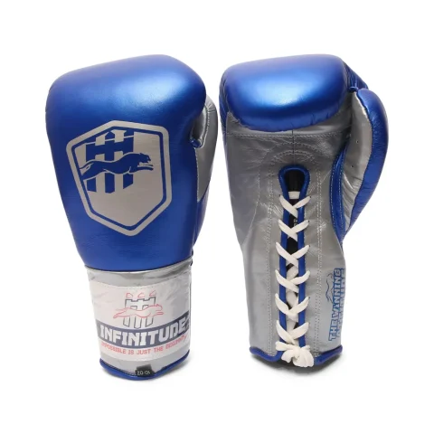 Stealth X2 Boxing Gloves | Blue & Silver