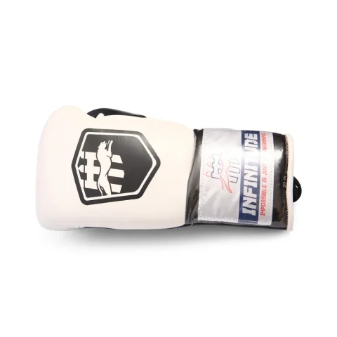 Stealth X2 Boxing Gloves | White & Black