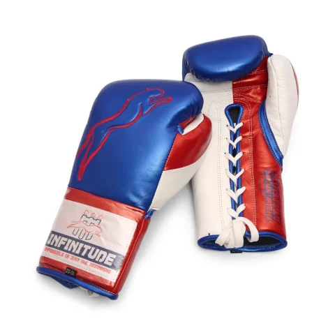 Stealth X2 Boxing Gloves | Blue & Red