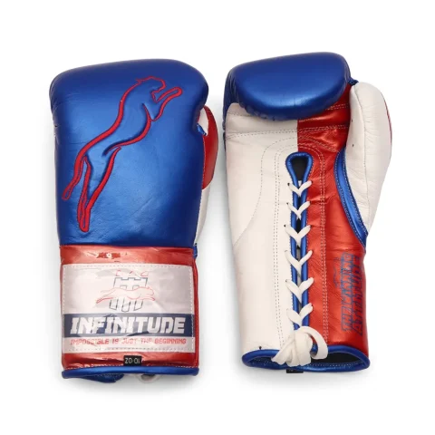 Stealth X2 Boxing Gloves | Blue & Red