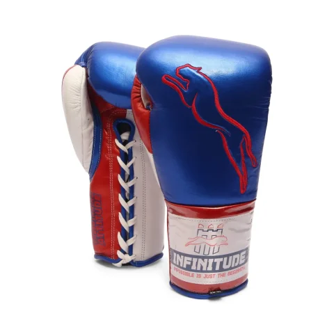 Stealth X2 Boxing Gloves | Blue & Red
