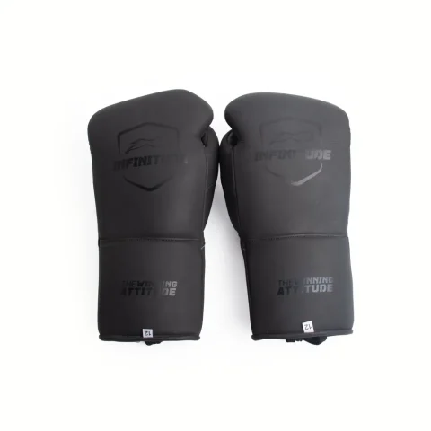 Stealth X2 Laceup Boxing Gloves | Matte Black